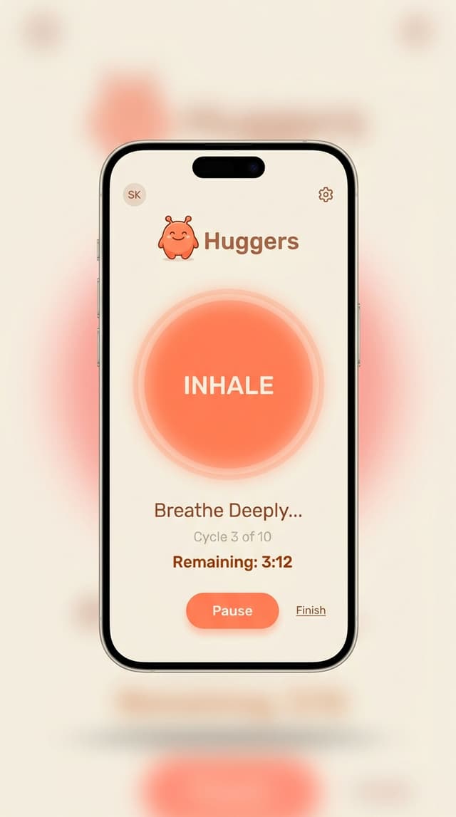 Huggers app โ panic attack relief and anxiety help